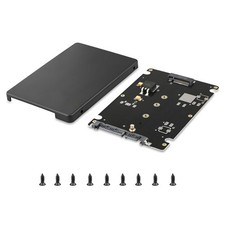 Dual Key M.2 NGFF to SATA Converter 6Gbps Enclosure Compatible B/M Key SSD