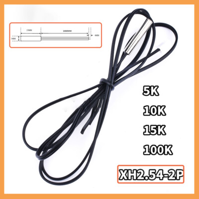 NTC3950 1% Thermistor Temperatursensor 5,10,15,50,100K / JST-XH 2,54mm Stecker