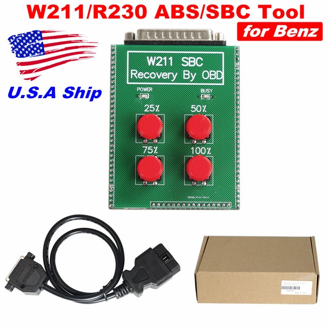 Obd разъем w211