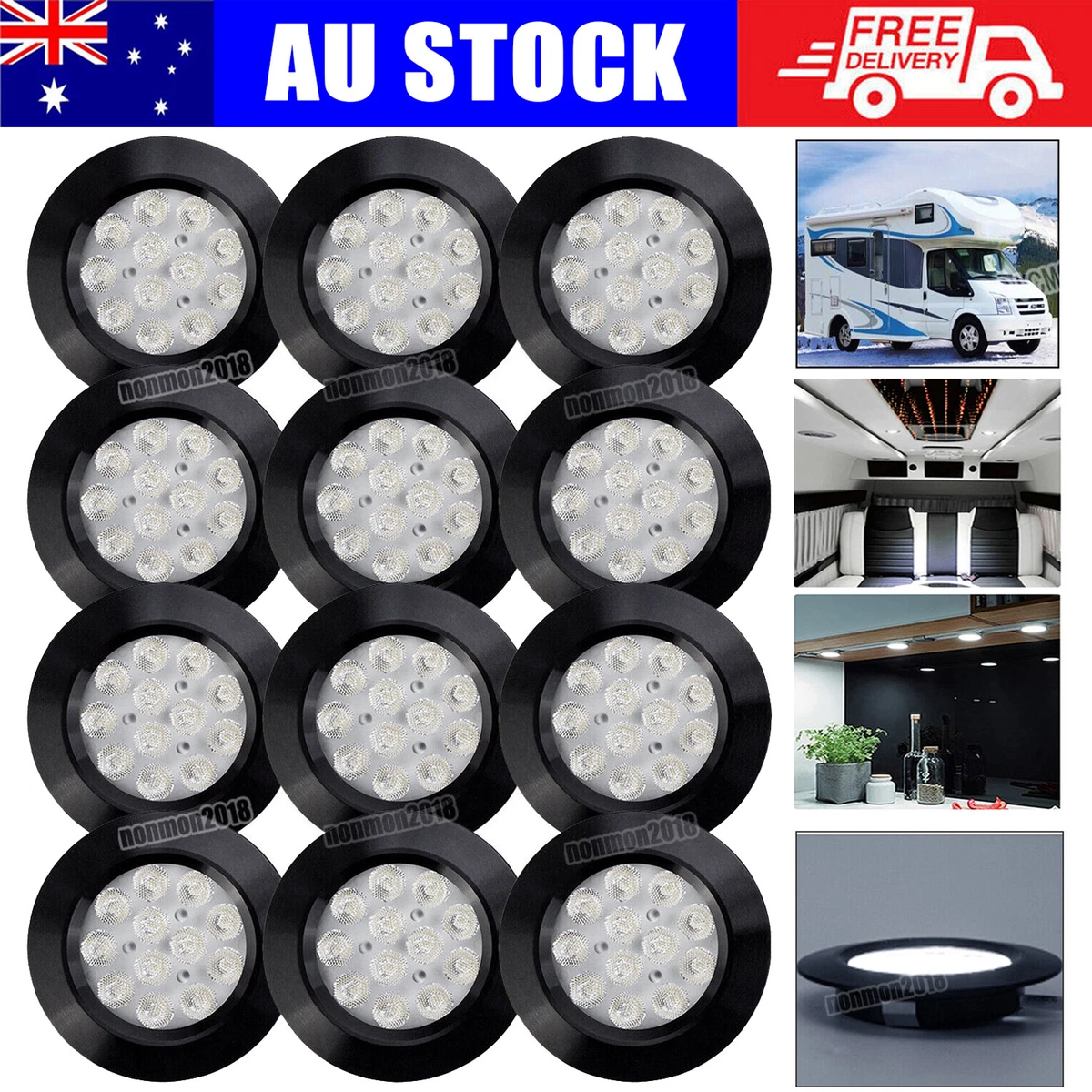 12v sales downlight campervan