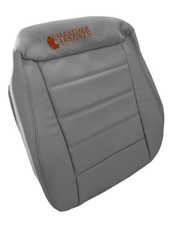 2006-2010 For Dodge Charger Se Rt Sxt Driver Bottom Vinyl Seat Cover Gray