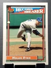 1992 Topps #4 Nolan Ryan RANGERS HOF'er 91 RECORD BREAKER baseball card NM/MT