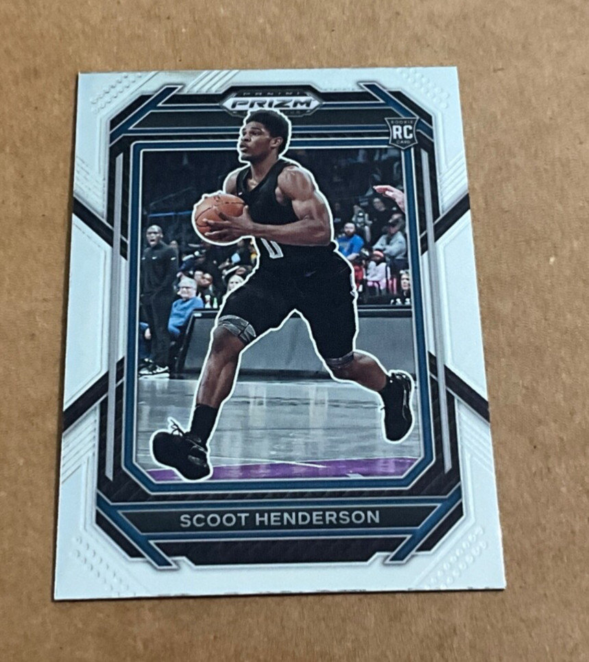 2023 panini Prizm Draft Picks # 24 Scoot Henderson Rookie Basketball