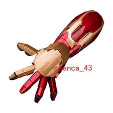Iron Man MK42 Gauntlet Armor Blaster Arm 1:1 Wearable LED Palm Gloves Cos Props