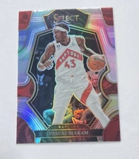 Select 2022 2023 Pascal Siakam Premier Level 148 Raptors Panini Silver Holo