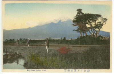 c1907 Japan Fuji from Sudzu River | eBay