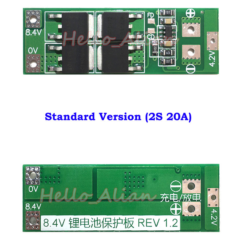 7S 24V 20A Li-ion Lithium 18650 Batterie BMS Protection Board Battery - Foto 6