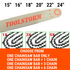 CHAINSAW BAR & CHAIN FIT GIANTZ PRO 45 52 58CC 62CC 75CC 15"16" 18" 20" 22" 24"
