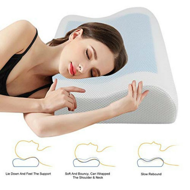 Sleep Innovations Touch Of Comfort Gel Memory Foam Microcushion