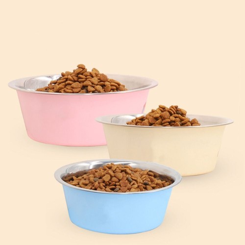 Stainless Steel Pet Food Bowl Pet Food Dispenser Bowls Pet Food Water - Picture 7 of 12
