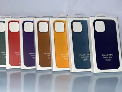 For iPhone 12 Pro Max 12 Mini 12 Pro 12 Original Leather Phone Case With MagSafe
