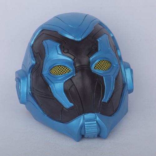 Película Cosplay Máscara de Escarabajo Azul Halloween Superhéroe Casco Mascarada Accesorios faciales - Imagen 6 de 11