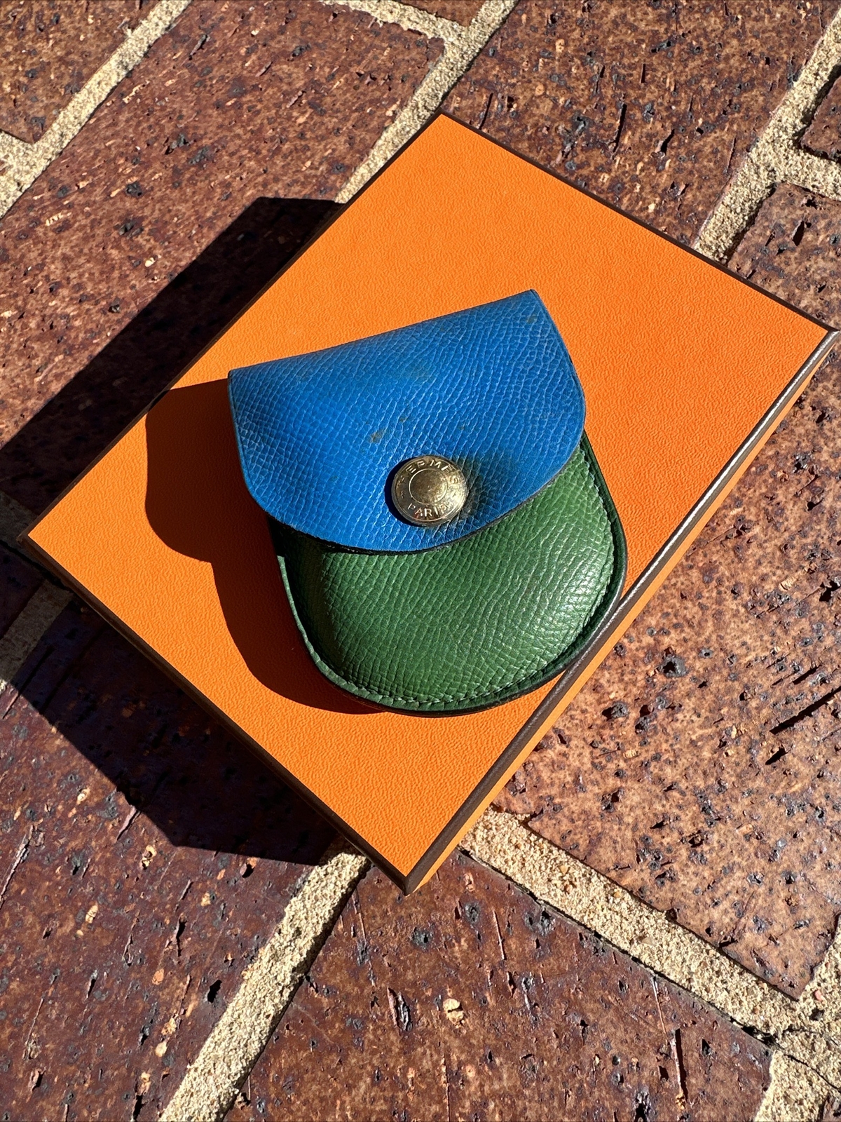 Hermes Horse Hoof Pick With Leather Case Gem