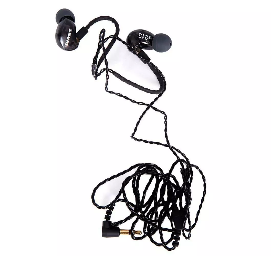 SHURE SE215 Sound Isolating In-Ear Headphones 3.5mm Jack Earphones