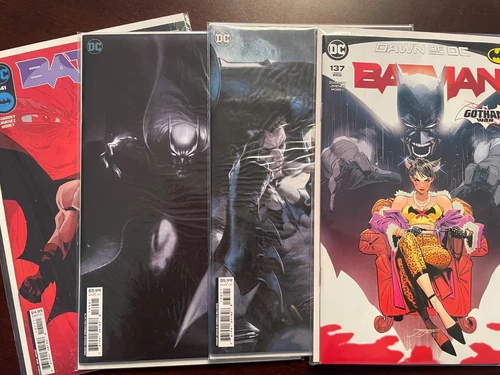 BATMAN Lot #137, 138, 139, 141 (GABRIELE DELL'OTTO)(2023) - 4 comics