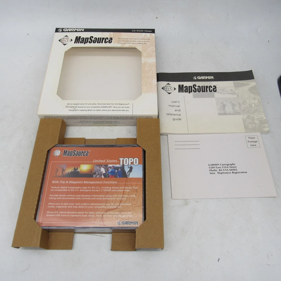 Garmin MapSource USA Topo CDs Version 3.02 Trip & Waypoint Management - Image 2 of 4