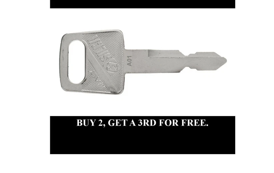 INVACARE A01 MOBILITY SCOOTER KEYS FOR A VARIETY OF SCOOTERS - CUT ON SOLID STEEL KEYS