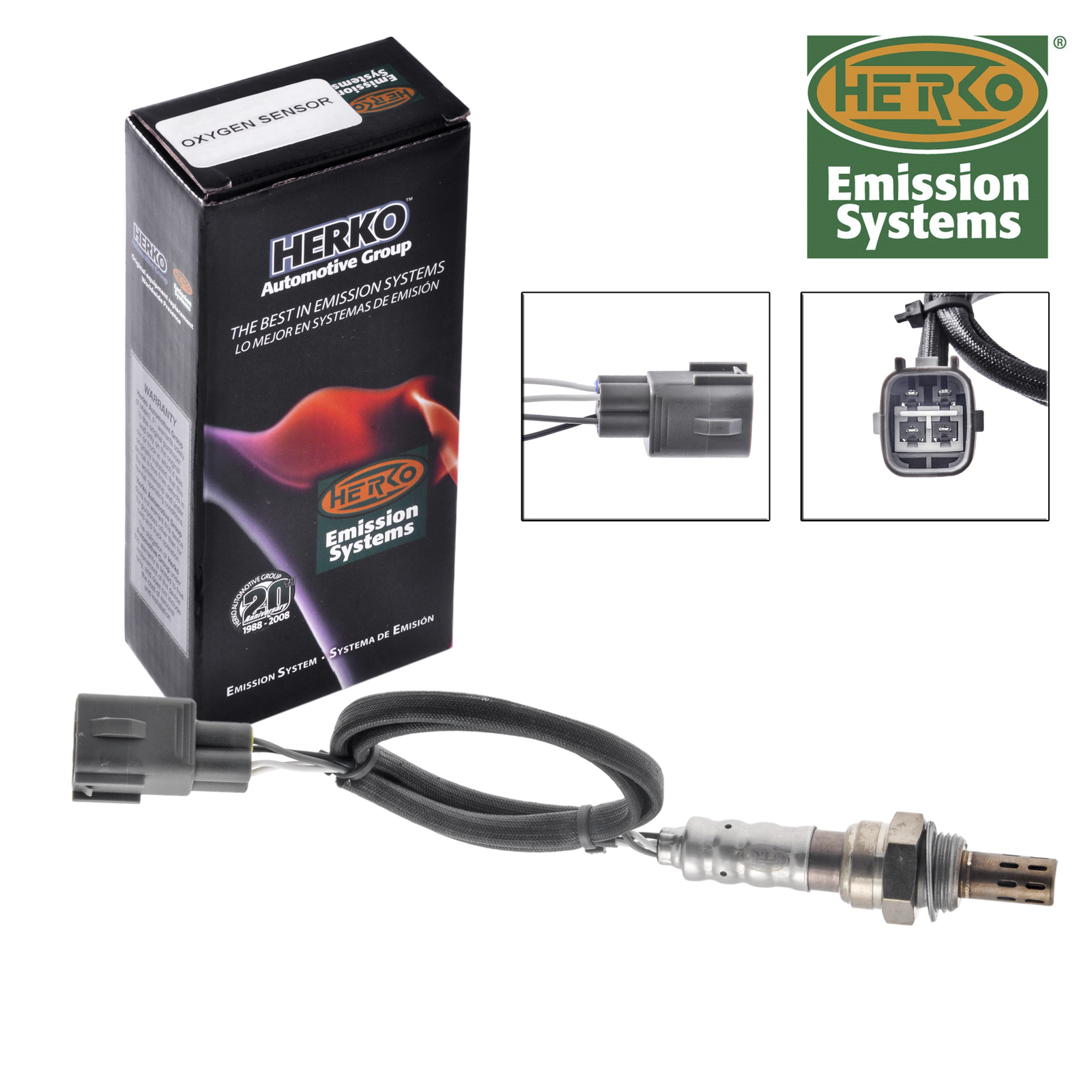 Prise Connecteur 4 Voies Pour Capteur D'oxygène - Subaru Et Toyota - Modèle Mâle 4 Pins