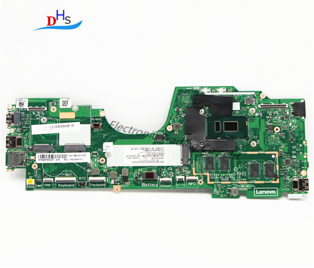 5B20X01205 For Lenovo Thinkpad X380 Yoga Motherboard I5-8350U 16G