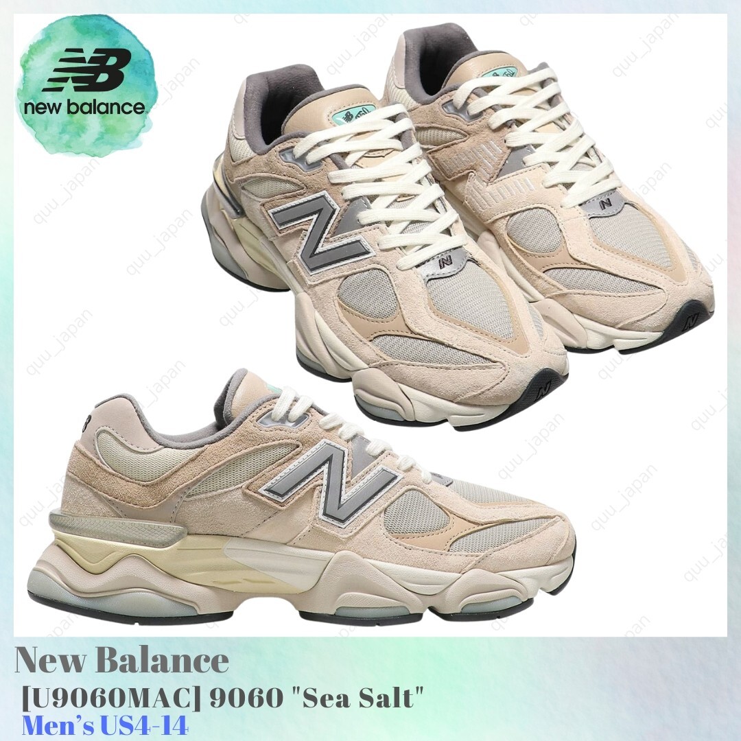 New Balance 9060 Sea Salt U9060MAC Men's US4-14 NEW | eBay