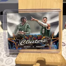 Jrue Holiday Kristaps Porzingis 2023-24 Topps Cosmic Chrome Star Clusters #SC-2