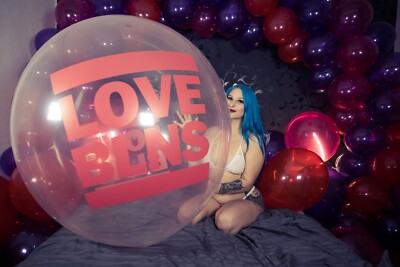 1 x Cattex 34'' LOVE BLNS Riesenluftballon * giant balloon * LOONER