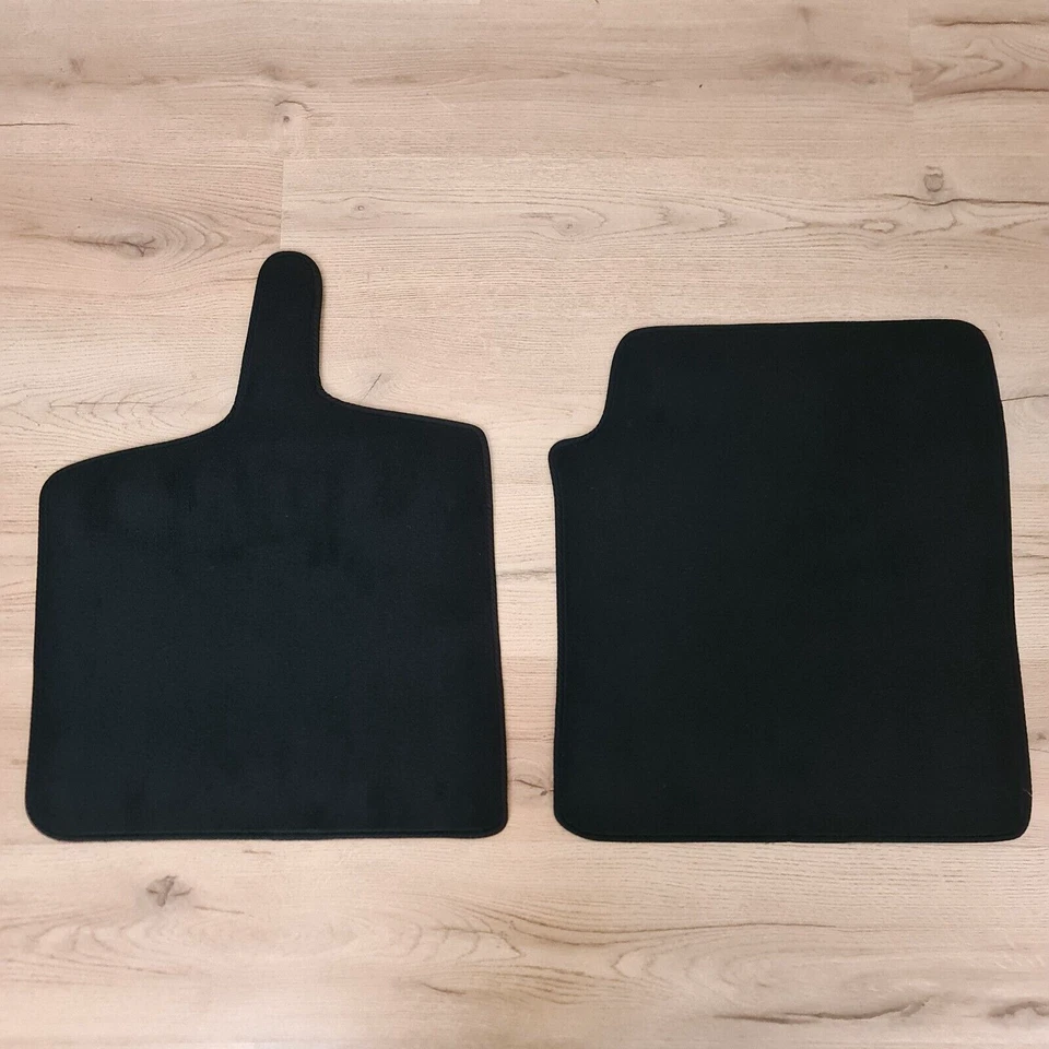 Alfombrillas delanteras de dos coches para Smart ForTwo 1998-2006 revestimientos de alfombras impermeables nuevas Foto 3 de 4