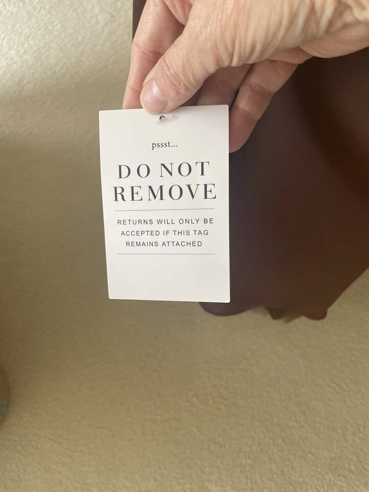 Vestido de celebridade casamento formal mãe da noiva marrom novo com etiquetas tamanho 18 com trem - Imagem 3 de 4