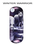 Lisa Parker Hard Glasses Case Sunglasses reading WINTER WARRIOR Wolf
