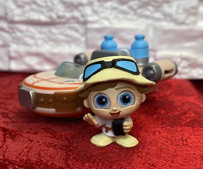 Star Wars Doorables Galactic Cruisers Luke Skywalker Ultra Rare New
