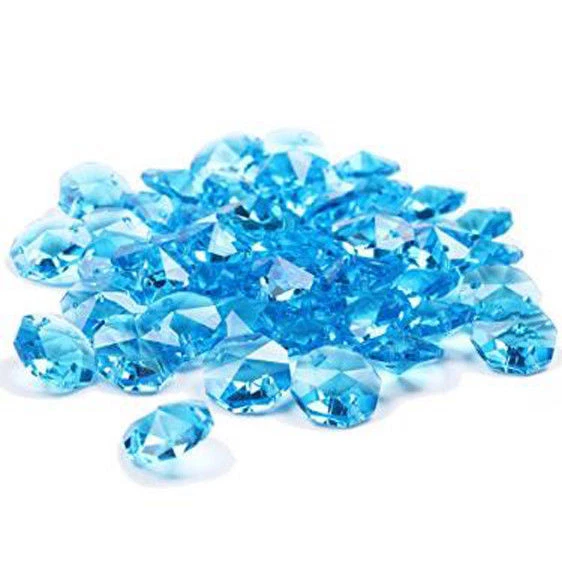 12 Piezas 38mm Galss Cristal Lágrima Araña Prisma Piezas Colgante Cristal Galss Foto 2 de 4