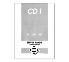 GEM CD1 Service Manual Repair Electrical Diagram Schematic Diagrams CD-1 Circuit