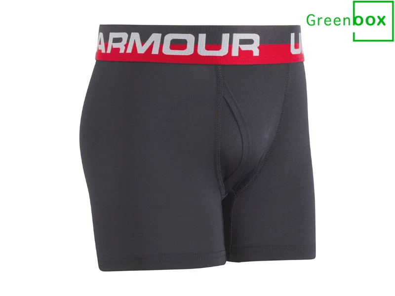 Ropa interior calzoncillos boxer Under Armour Performance para niños (paquete de 2) Foto 3 de 4