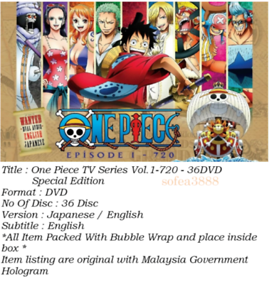 One Piece Eps 801-880. Dual audio. English Dub. English & Chinese Subtitles.