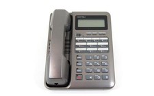 Fully Refurbished Iwatsu Omega ADIX IX-6IPKTD-E 6-Button IP Phone Platinum