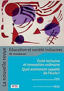 Revue NR-ESI n° 92. L'Éducation inclusive face à l'in... | Livre | état très bon