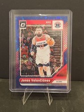 JONAS VALANCIUNAS 2024 Donruss Optic #21 Blue Holo /49