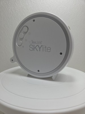 BlissLights Sky Lite White Galaxy Lighting LED Laser Projector Lamp