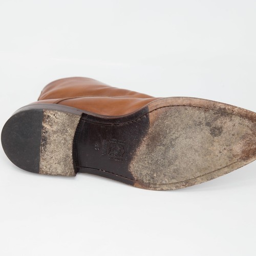 Antonio Maurizi Suitsupply Bota Cuero Marrón Doble Correa Monje EU 43 / US 10 - Imagen 11 de 13