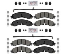 For Silverado 2500HD 20-25 AmeriBRAKES Front & Rear Fleet Duty Disc Brake Pads