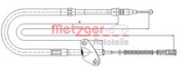 Metzger Handbremsseil Bremsseil Hinten Rechts FüR Mercedes-Benz T1 Bus