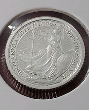 .999 Silver  1/10 Ounce Fine Silver - Britannia - 2026