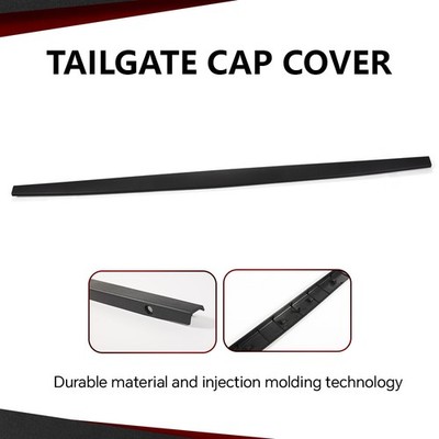 Tailgate Cover Molding Top Protector Cap Compatible with 2007-2013 Toyota Tundra