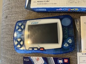 WonderSwan - Crystal Blue Console - CIB - Complete