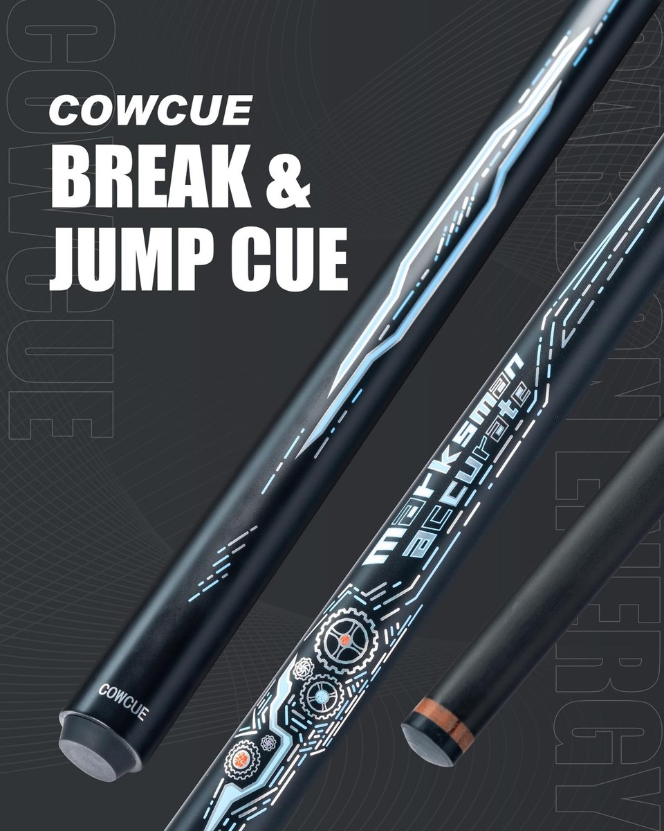 CRICAL Carbon Fiber Jump Break Cue COWCUE Series 3 Piece Blue-1 | eBay