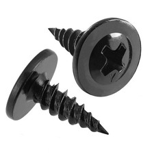 200Pcs 8 x 5/8 Inch Wood Screws Phillips Modified Truss Head Stainless Steel...