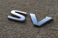 Nissan Sv Trunk Emblem Letters Badge Decal Logo Altima Maxima Versa Oem Genuine