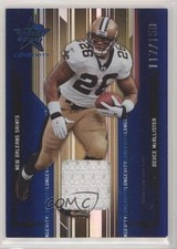 2005 Leaf Rookies & Stars Longevity Sapphire Materials /150 Deuce McAllister s6i