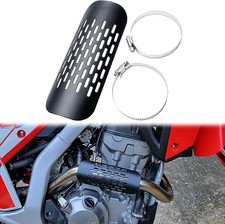 Exhaust Heat Shield Universal Metal Steel Exhaust Muffler Pipe He Size184mm