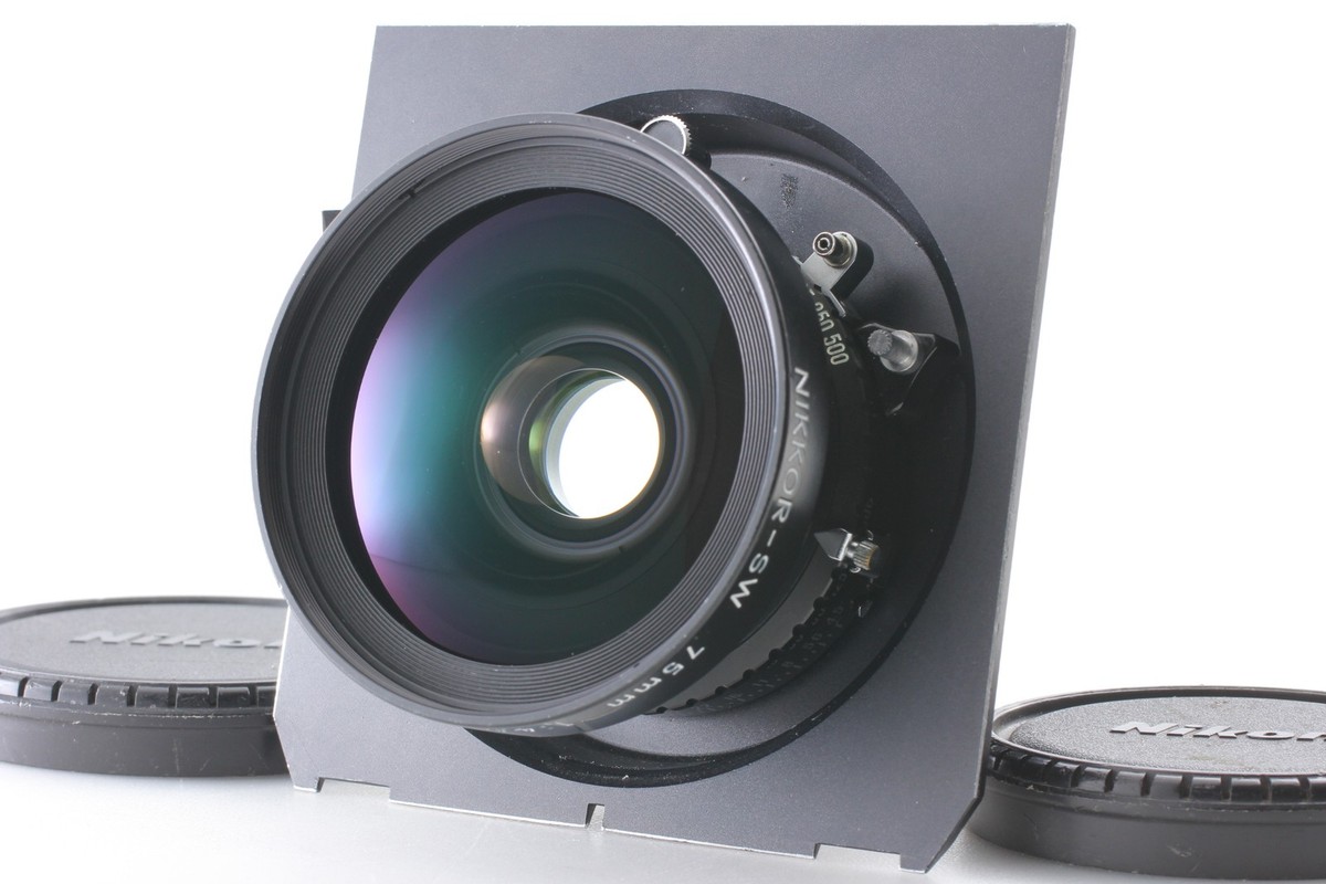NIKKOR-SW 75mm f/4.5 レンズ Late [MINT+++] Nikon Nikkor SW 75mm F4.5 S Large Format